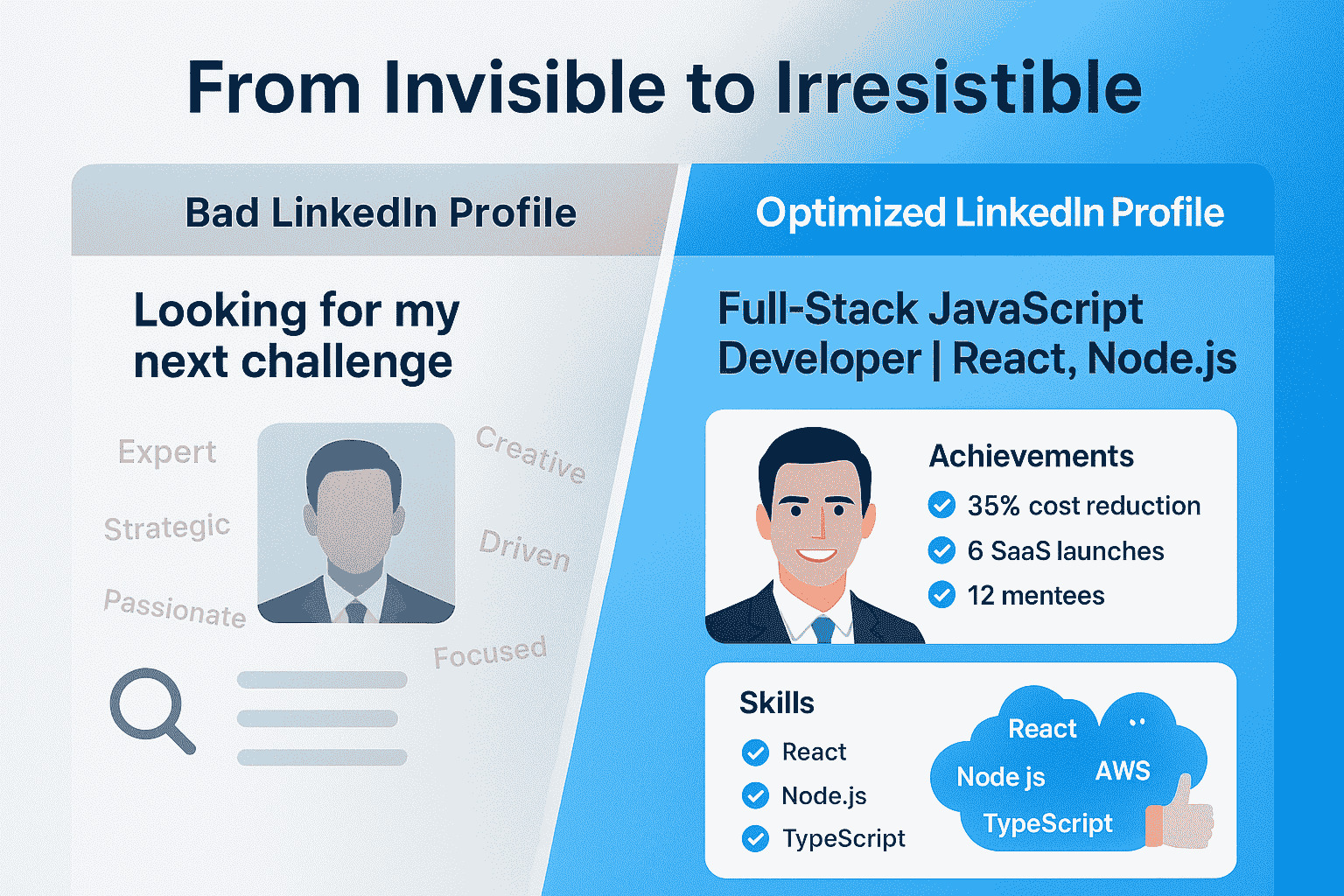 Bad LinkedIn Profile Example: 7 Mistakes + How to Fix Them (2026)