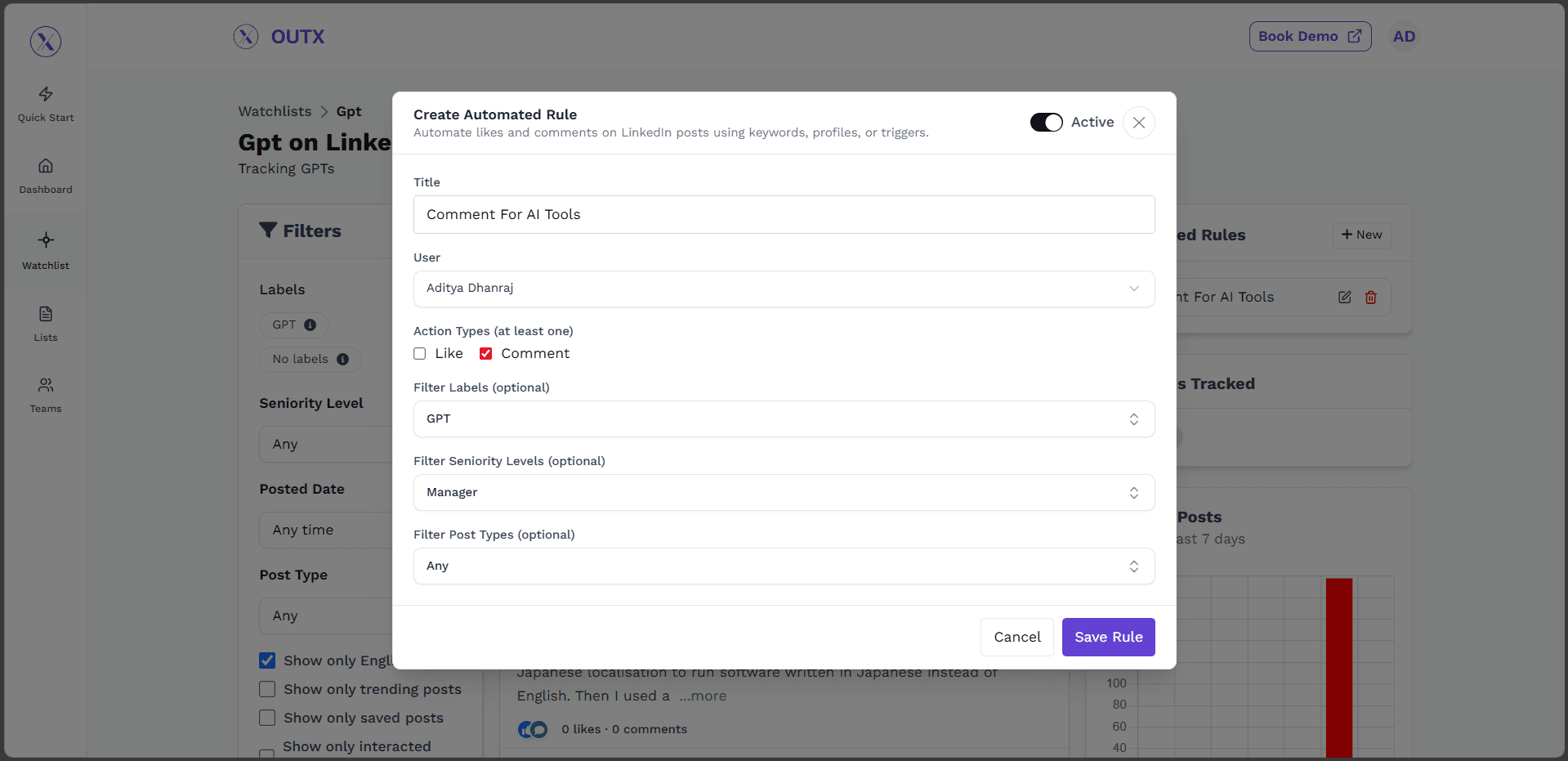 How to Automate LinkedIn Likes and Comments
