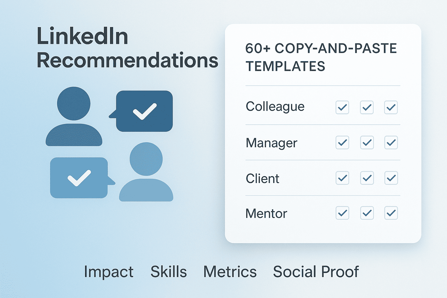 60+ examples of LinkedIn recommendations (copy-and-paste templates)
