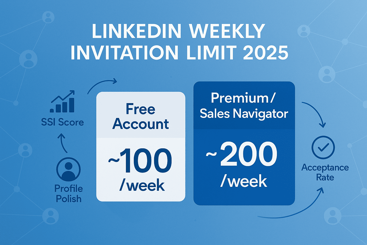 What is the Weekly Invitation Limit on LinkedIn?