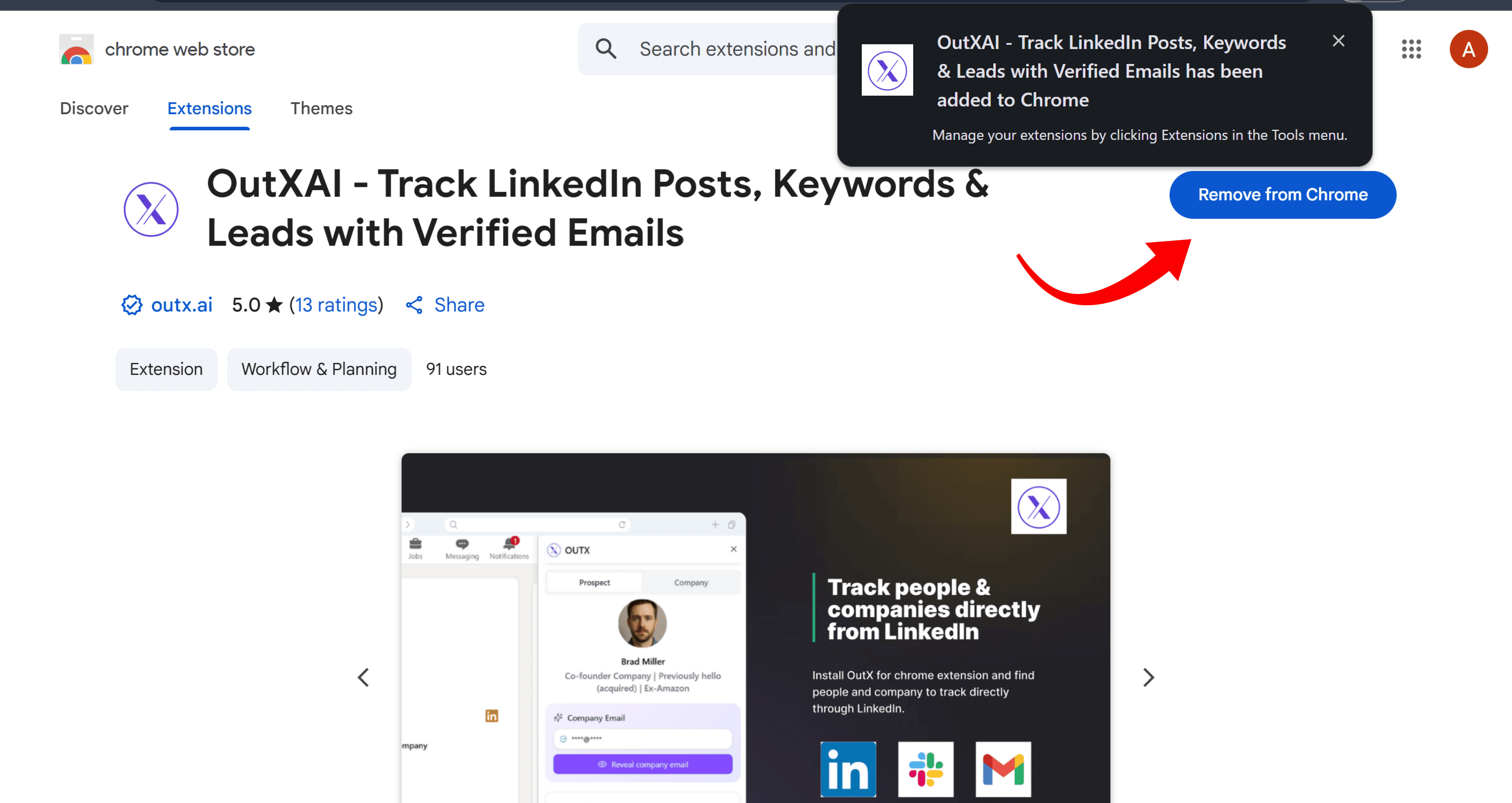 Step 1 - Install Extension
