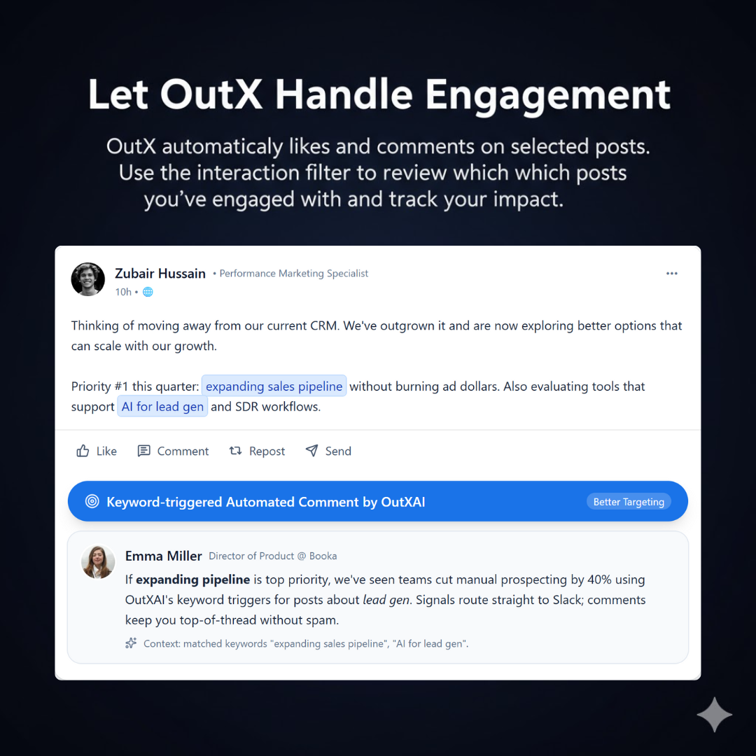 Let OutX Handle Engagement